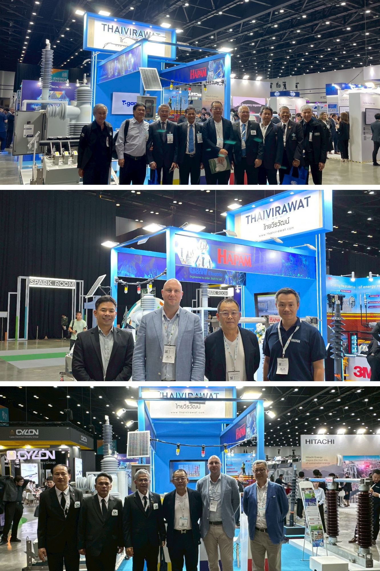 ประมวลภาพงาน IEEE PES GTD Asia 2025 ของ Thai Virawat Co., Ltd.